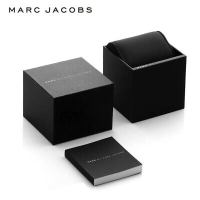 Pre-owned Marc Jacobs Mj1585 Roxy Women's Leather Wristwatches 20mm Free Standard Shipping