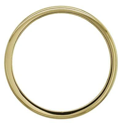 Pre-owned Undisclosed Autism Awareness Jigsaw Puzzle Piece Ring Band In 14k Yellow Gold, Ring Sizes 9