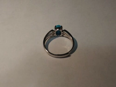Pre-owned Sterling Huge Wholesale Lot 200  Silver Rings With Turquoise And Cubic Zirconia