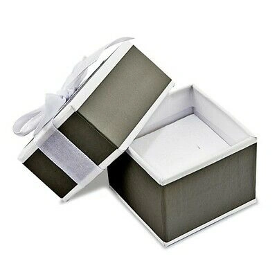 Pre-owned Superdealsforeverything Real 14kt White Gold W/ Dangle Heart Textured Set Of 7 Slip-on Bangles