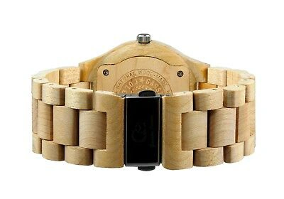 Pre owned Gassen James 100pcs Handmade Maple Wood Wristwatches