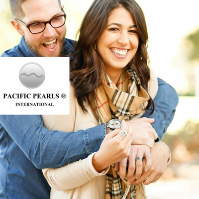 Pre-owned Pearls 12mm Pacific ® Australia South Sea White Pearl Rings Best Gifts For Sister