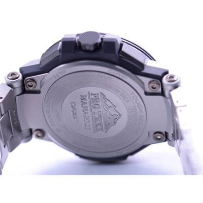 Pre-owned Casio Pro Trek Prx-8000t-7bjf Manaslu Multiband 6 Tuff Solar Japan Domestic