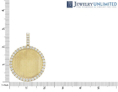 Pre-owned Jewelry Unlimited 10k Gold 20 Pointer Real 7.76ct Diamond Memory Pendant 2.75" In H-i