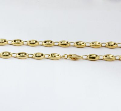 Pre-owned Gd Diamond 54.90 Gram 14k Yellow Gold Men's / Women's Puff Mariner Chain Necklace 26" 13 Mm In No Stone