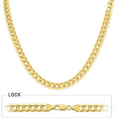 Pre-owned Gd Diamond 80 Gm 14k Yellow Solid Gold Men's Cuban Necklace Heavy Chain Men's 26" 10.5mm In No Stone