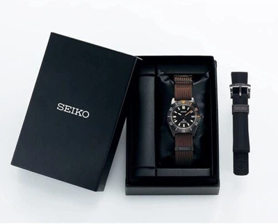 Pre-owned Seiko Prospex Sbdc153 1965 Design Scuba Diver Automatic Men Watch In Box
