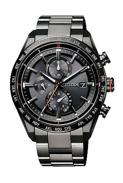Pre-owned Citizen At8185-62e Atessa Eco Drive Radio Watch Japan Domestic Version