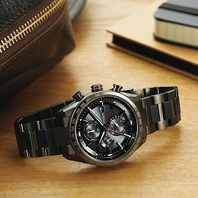 Pre-owned Citizen At8185-62e Atessa Eco Drive Radio Watch Japan Domestic Version
