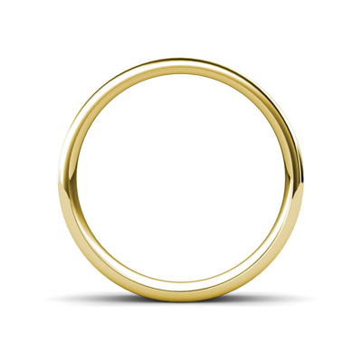 Pre-owned Trijewels High Polish 6.00 Mm Unisex Celtic Wedding Band 14k Yellow Gold Jp : 113028