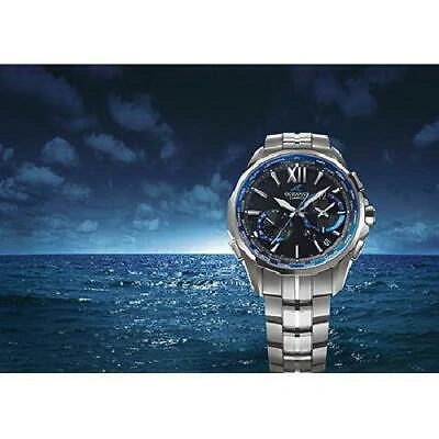 Pre-owned Oceanus Ocw-s3400-1ajf [ Manta With Smart Access]