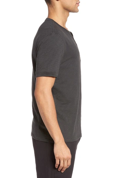 Vince Slub Knit Henley Tee In Sphere
