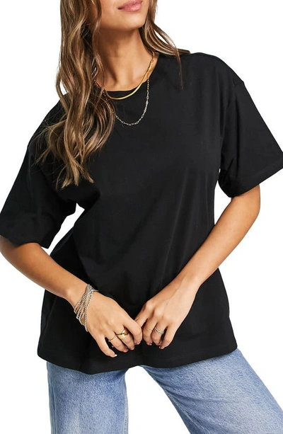 Shop Asos Design Ultimate Oversize Cotton T-shirt In Black
