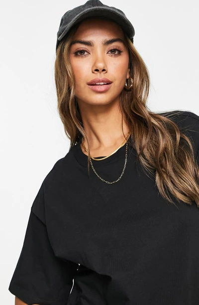 Shop Asos Design Ultimate Oversize Cotton T-shirt In Black