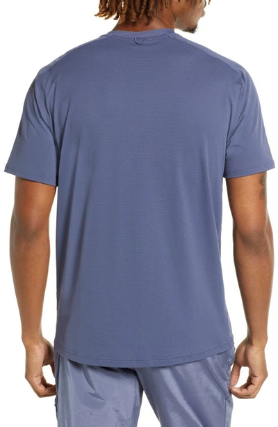 Shop Brady Trail Zip Pocket T-shirt In Storm