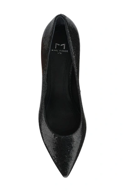 Shop Marc Fisher Ltd Zala Block Heel Pump In Black