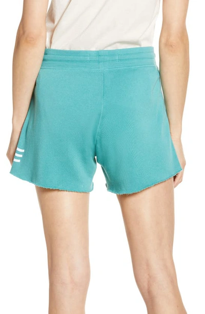 Shop Sol Angeles Essential Shorts In Turq
