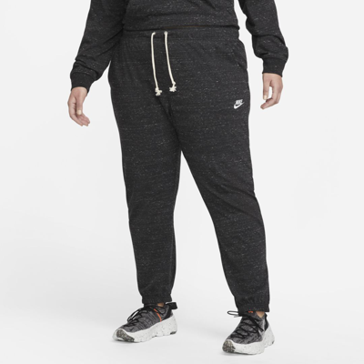 Nike Women's Sportswear Gym Vintage Pants (plus Size) In Black | ModeSens