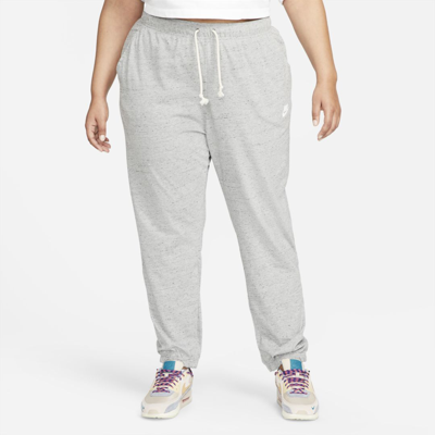 Nike Women's Sportswear Gym Vintage Pants (plus Size) In Grey | ModeSens