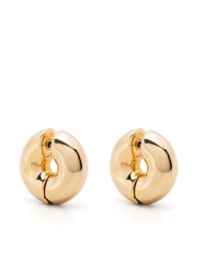Shop Uncommon Matters Stratus Hoop Earrings In Gold