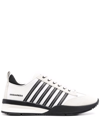 Shop Dsquared2 Legend Low-top Sneakers In White