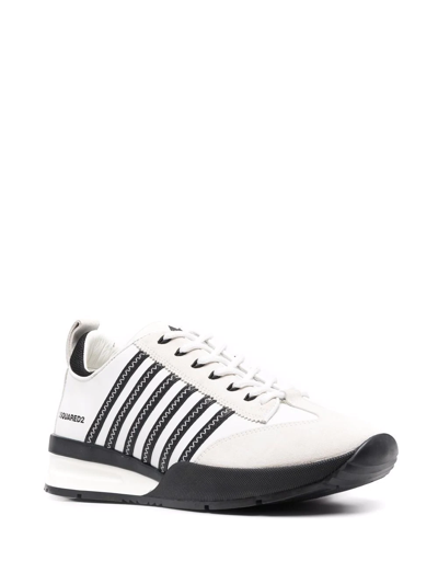 Shop Dsquared2 Legend Low-top Sneakers In White