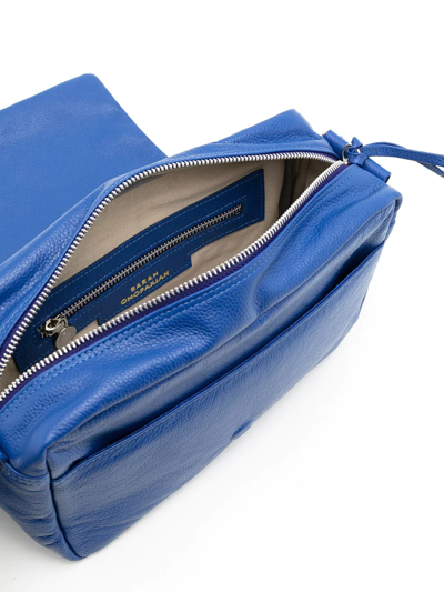 Sarah Chofakian Debby Crossbody Bag In Blue