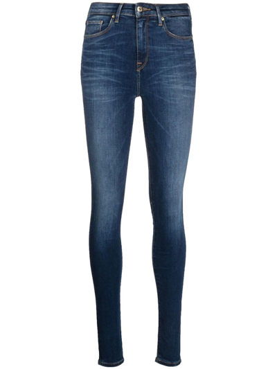 Shop Tommy Hilfiger Stonewash Skinny Jeans In Blau
