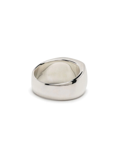 Shop Sophie Buhai Godfather Onyx Ring In Silver