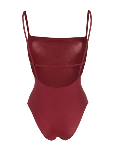 Lido Spaghetti-strap One-piece In Red