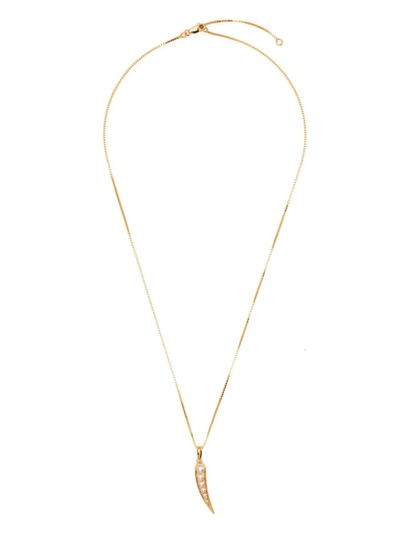Shop Rachel Jackson Kindred Pearl Necklace In Gold