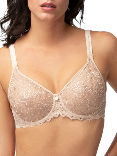 Empreinte Cassiopée Seamless Full Cup Bra in Papaye - Busted Bra Shop