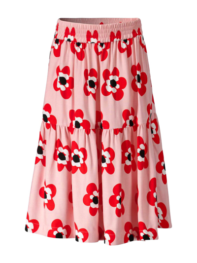 Shop Stella Mccartney Pink Skirt For Girls