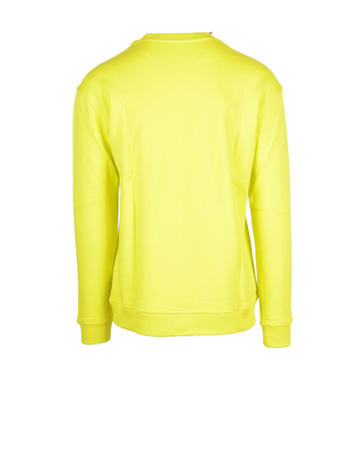 Shop Frankie Morello Mens Yellow Sweatshirt