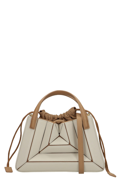 Shop Mlouye Hand Bag In White Leather