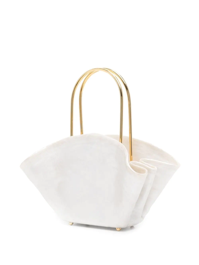 Shop Vanina Le Soleille Want Hard-body Bag In Neutrals