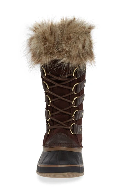 Shop Sorel 'joan Of Arctic' Waterproof Snow Boot In Cattail