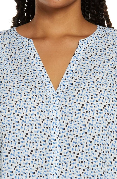 Shop Nydj Blouse In Piper Dots