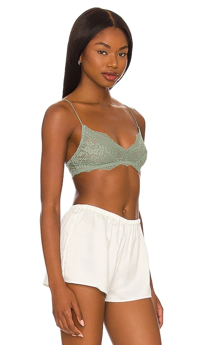 Shop Free People Maya Multiway Bralette In Washed Army