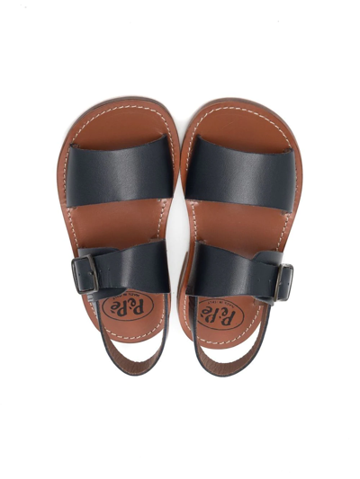 Pèpè Double-strap Flat Sandals In Blue