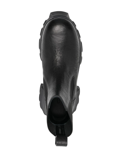 Shop Rick Owens Beatle Bozo Ankle-length Boots In Black