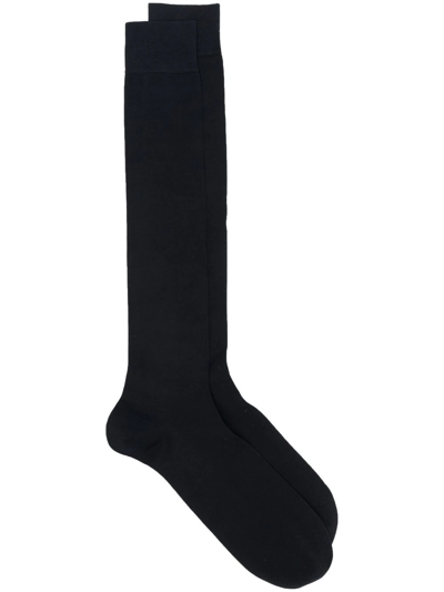 Falke Tiago Knee-length Socks In Blue