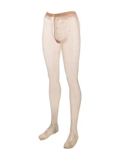 Falke Sheer-coverage Finish Tights In Neutrals