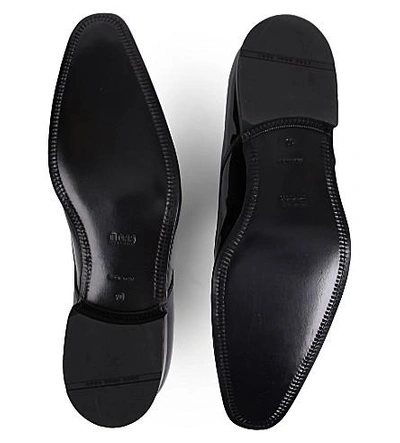 Shop Hugo Boss Cristallo Chisel Derby Shoes, Mens, Size: Eur 40 / 6 Uk, Black