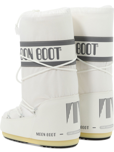 Shop Moon Boot "nylon" After-ski Boots In White