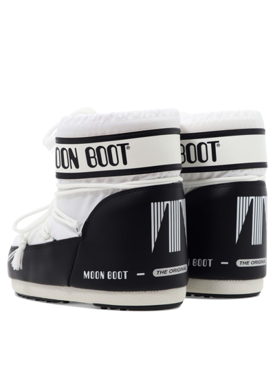 Shop Moon Boot "classic Low 2"  After-ski Ankle Boots In White