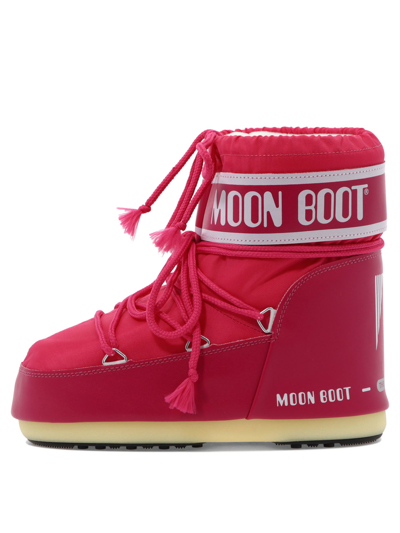 Moon Boot "classic Low 2" After-ski Ankle Boots In Fuchsia | ModeSens