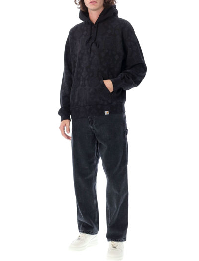 Shop Carhartt Hooded Verse Sweatshirt In Black