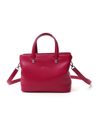 Shop Longchamp Le Foulonné Tote Bag In Red