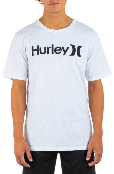 Shop Hurley Everyday Washed One And Only Cotton Graphic Tee In White